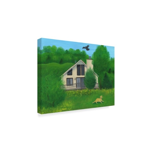 Cheryl Bartley 'Country Cottage 1' Canvas Art,18x24